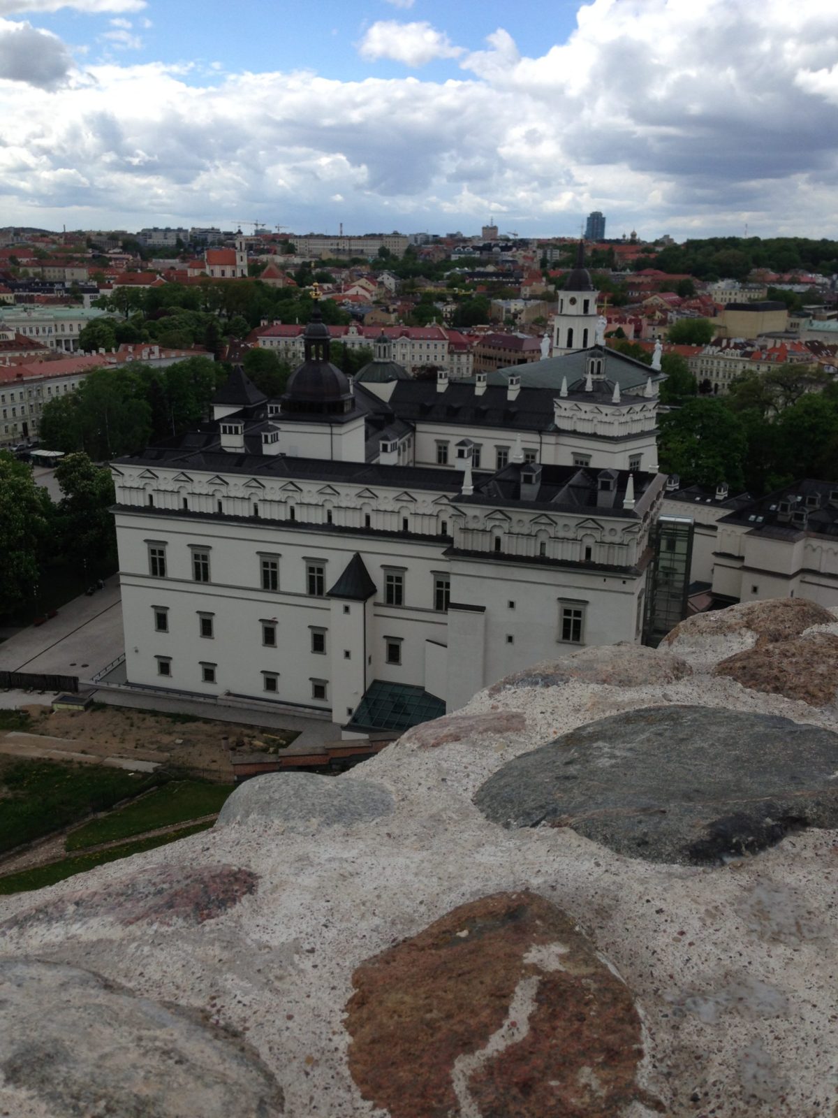 Gedimino viewpoint on the city